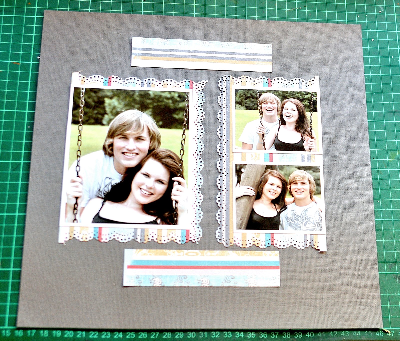 SCRAP ADDICT Scrapbook Kits with a Difference "Adorable" Layout The