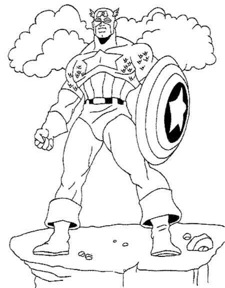 Avengers Coloring Pages For Kids Avengers Coloring Pages For Kids