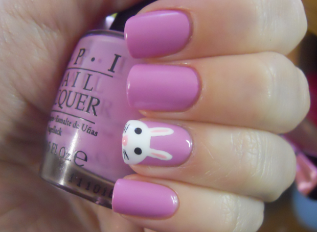 holy manicures easter bunny nails