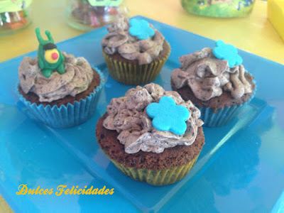 Cupcakes Plancton (Bob Esponja) Cupcakes Plancton (Bob Esponja)