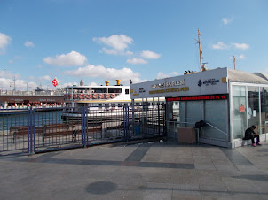 Eminonu Ferry Pier near Galata Bridge