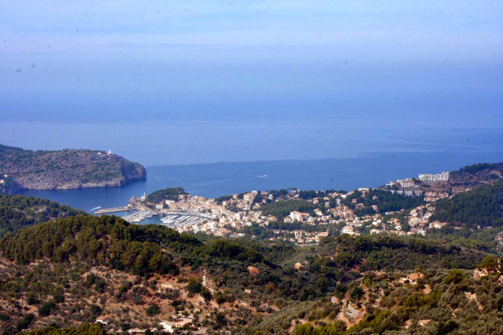 Peurto Soller from the mountains