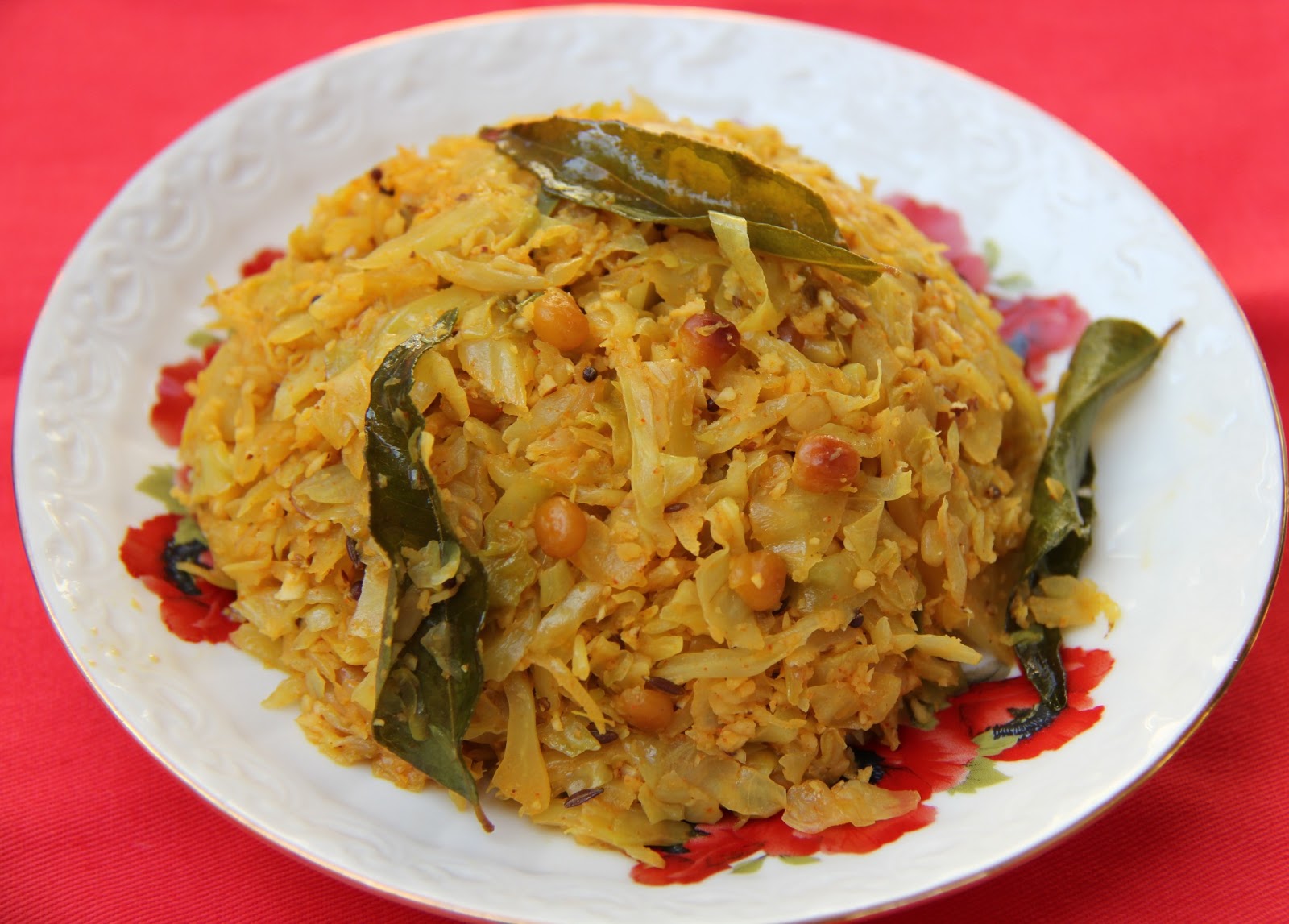 Yummilicioussss! Cabbage Kobbari VepuduCabbage PoriyalCabbage