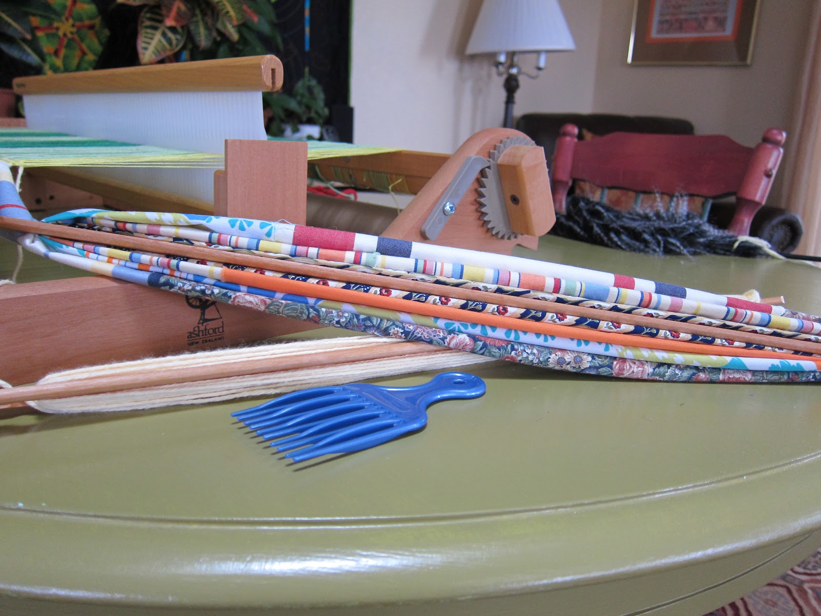 Thinking Out Loud Weaving a Rag Rug on the Rigid Heddle Loom