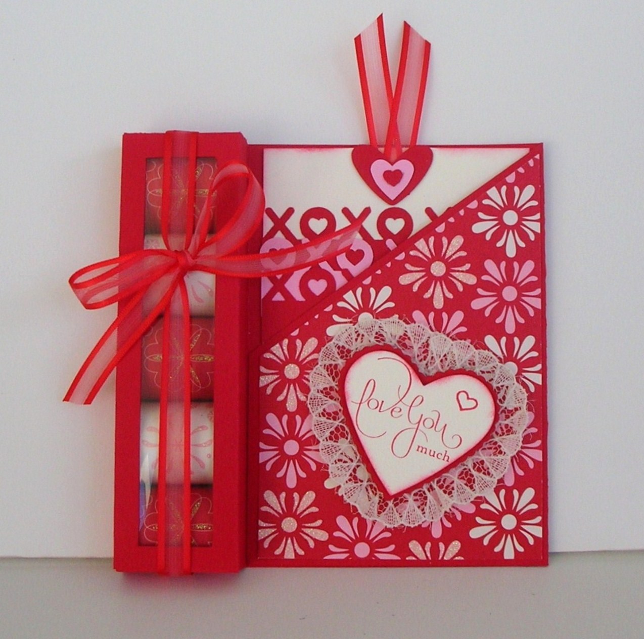Crafting with Princess Lisa Valentine Card/Treat Holder