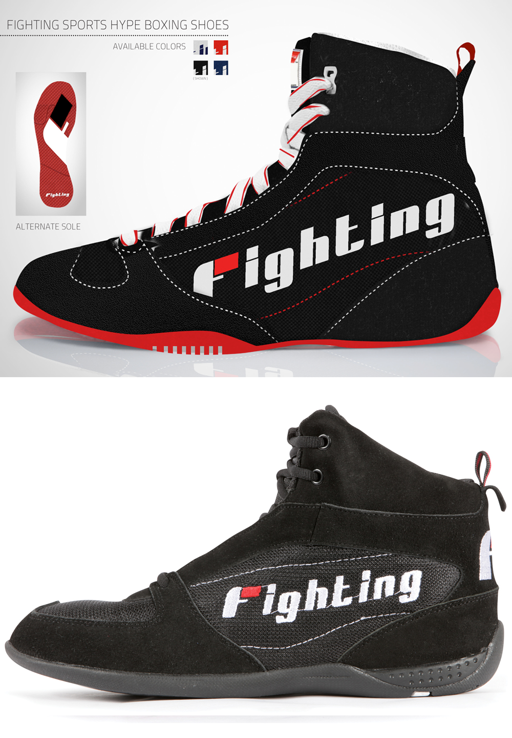 CARRDIAC+DESIGN: Title Boxing Shoes