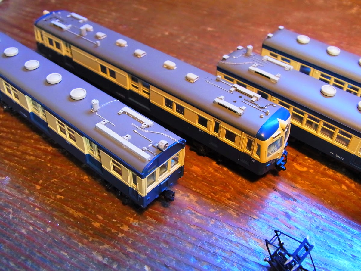 ★★★A-3995 クモニ83100＋クモハ54100　スカ色　飯田線5両セット A-3995 クモニ83100＋クモハ54100 スカ色 飯田線5両セット