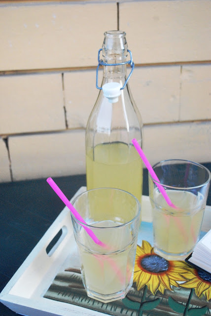 limonata al miele e vaniglia