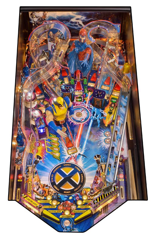 Idle Hands Stern Launches XMen Pinball Machine