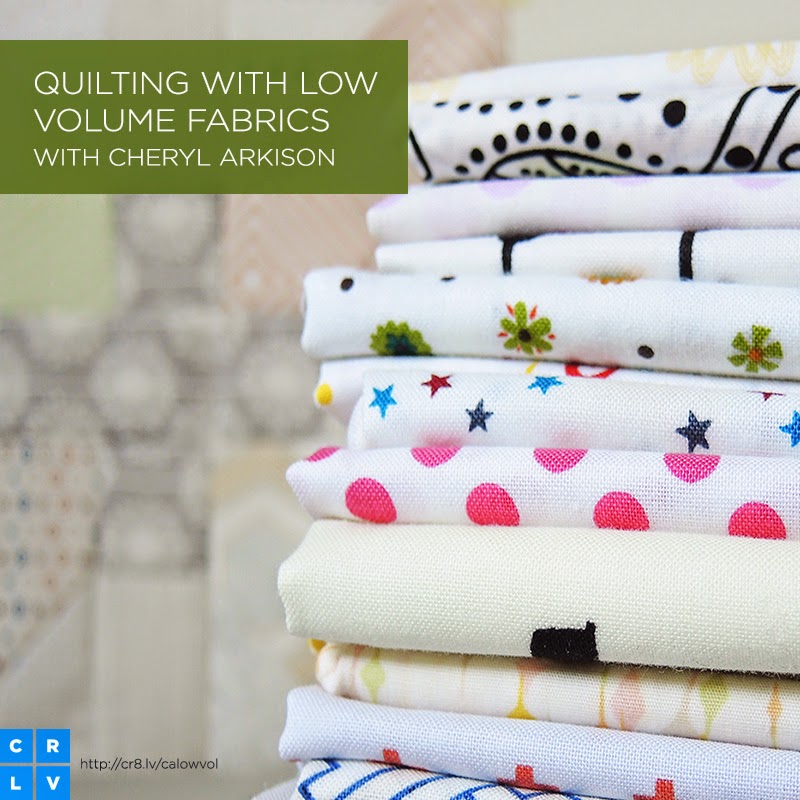 Dining Room Empire Quilting With Low Volume Fabrics on CreativeLive