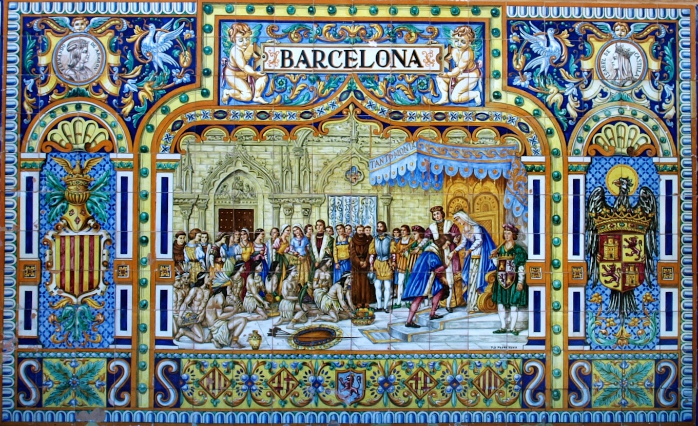 Sevilla Daily Photo Los bancos de la Plaza de España (10) Barcelona.