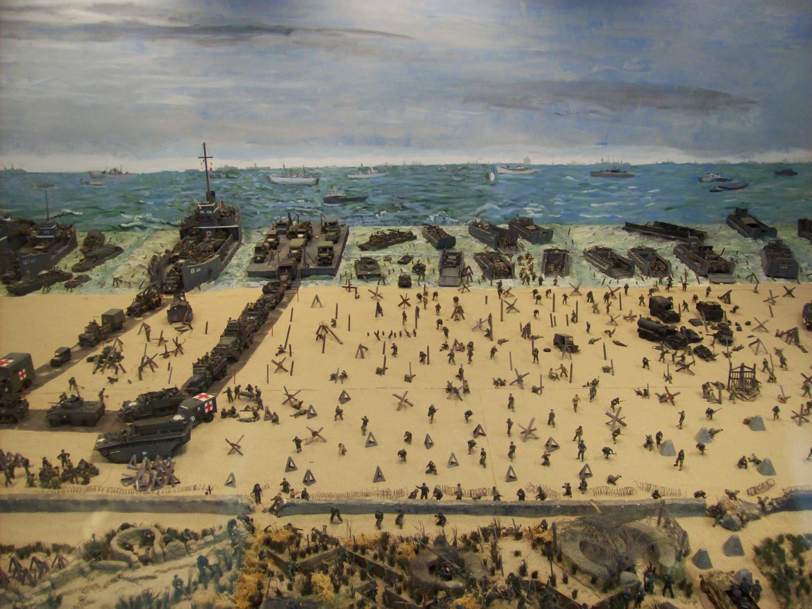 Panzer Sloped Armor Utah Beach, Normandy (DDay 70th Anniversary)