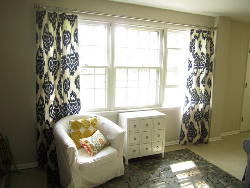Swoon Style and Home Den Curtains Are Done!