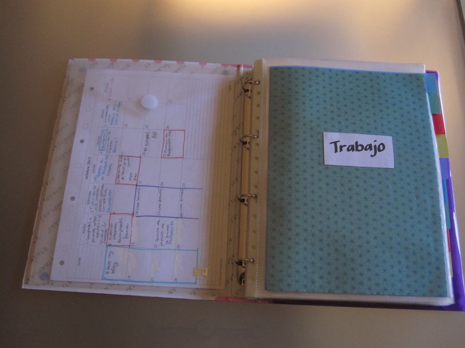 Cómo organizo mi vida: Tour por mi archivador para la vida - Handbox