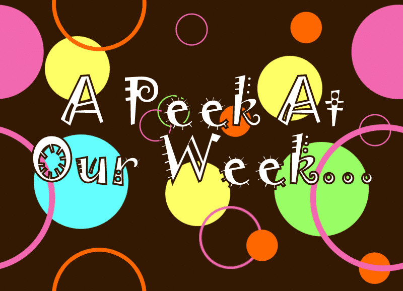 Image result for a peek at our week