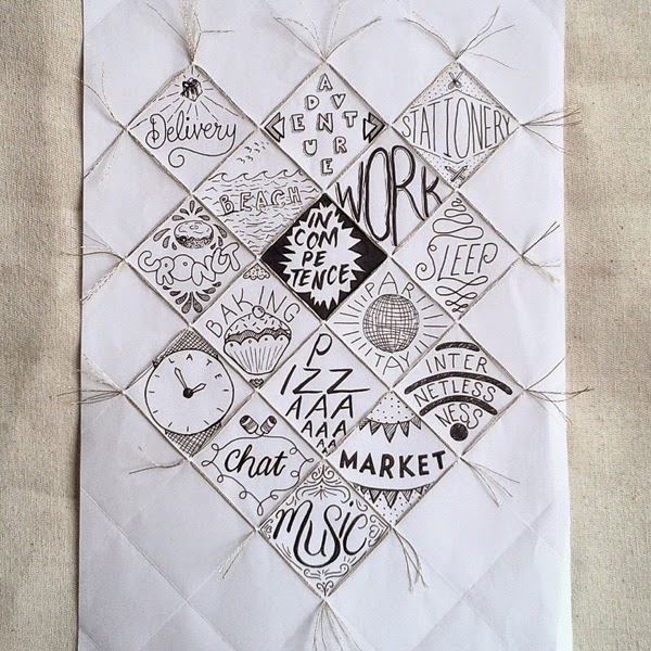Happiness is... Monthly Instagram Doodle Projects - hand lettering and hand drawn type Happiness is... Monthly Instagram Doodle Projects - hand lettering and hand drawn type