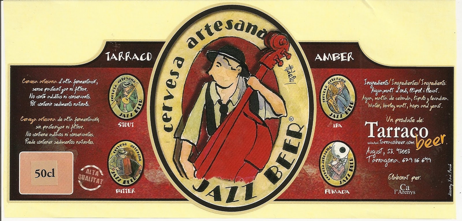 Cerveza Artesanal en Catalunya Tarraco Beer