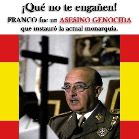 18 Julio 1936. Ni olvido, ni perdón Franco+asesino