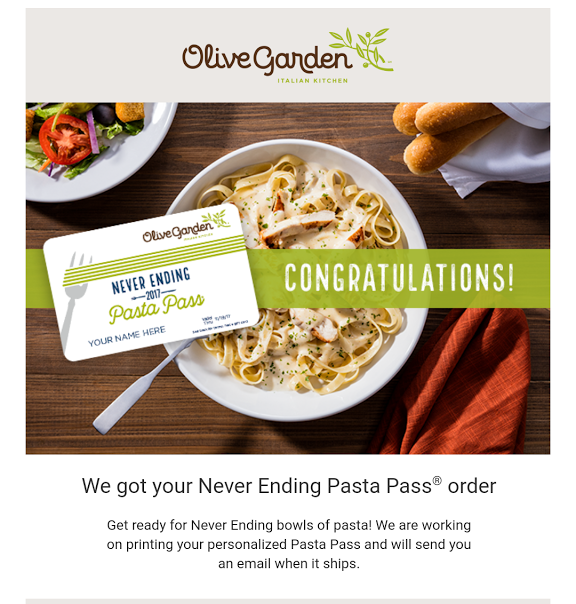 The Never-Ending Pasta Blog