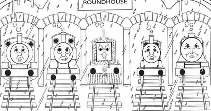 Thomas the train and friends coloring pages | Free Coloring Pages and