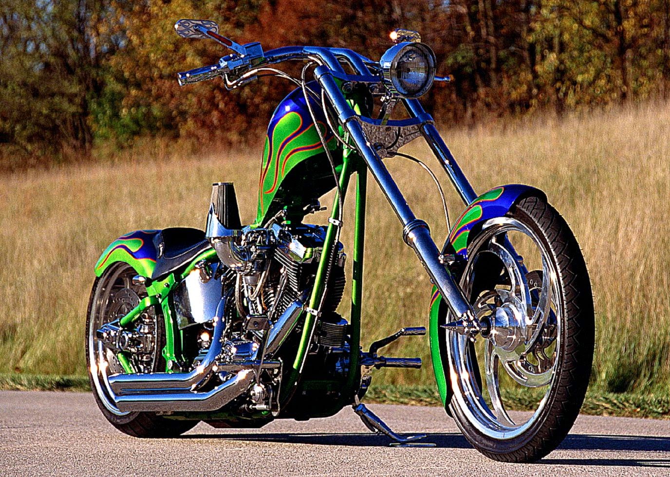 Harley Davidson Chopper Style MotoCircle Harley Davidson Chopper Style MotoCircle
