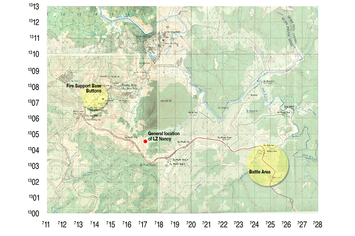 1969 map sheet 6432 iv titled dong sre viet vietnam scale 1 50 000 and 2011 google earth satellite image 311 is now 749 759 and continues northwest 1969 map sheet 6432 iv titled dong sre viet vietnam scale 1 50 000 and 2011 google earth satellite image 311 is now 749 759 and continues northwest