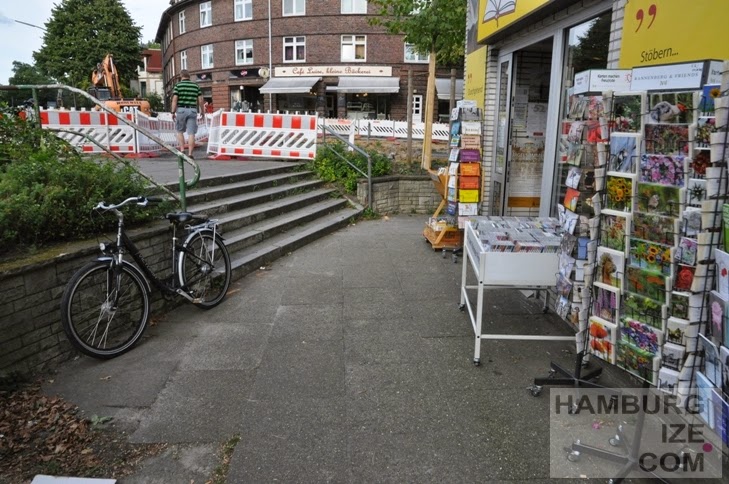 Hummelsbütteler Landstraße / Erdkampsweg - Baustelle © hamburgize.com / Stefan Warda