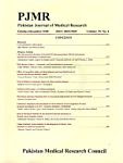 Pakistan Journal of Medical Research (PJMR)