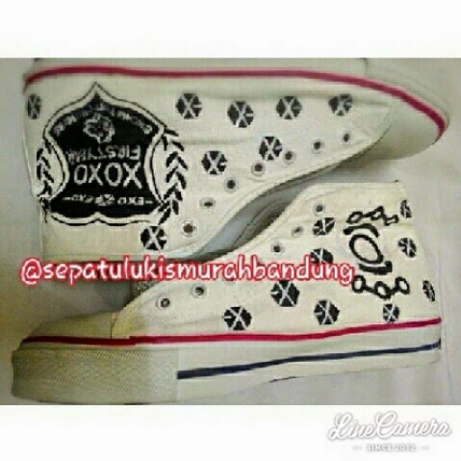 sepatu lukis murah bandung sepatu lukis exo xoxo galaxy sepatu lukis murah bandung sepatu lukis exo xoxo galaxy