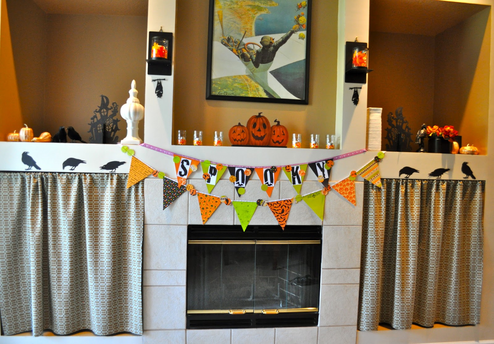 Pursewna Halloween Decorating Inspired by Pinterest