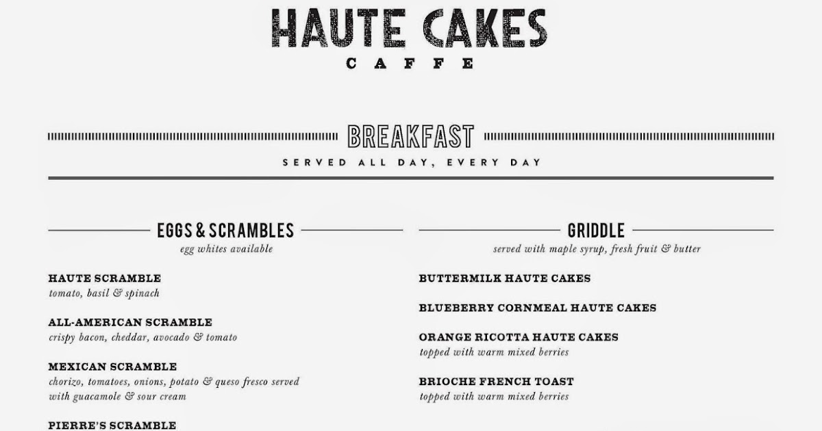 Kindly With K Brunch in the OC Haute Cakes Caffe