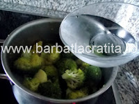 Supa crema de broccoli preparare reteta