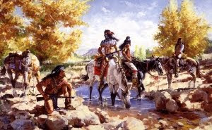 Quadro sobre os índios apache