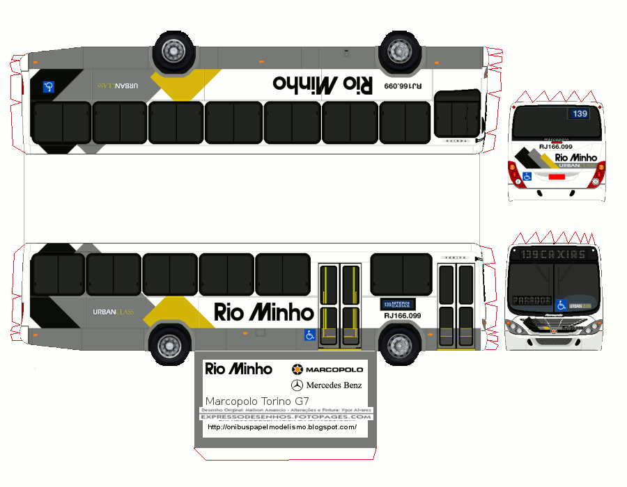 Onibus Papel Modelismo Fevereiro 2011 Aparador Vintage Maison Du Monde ~ Onibus Papel Modelismo Fevereiro 2011