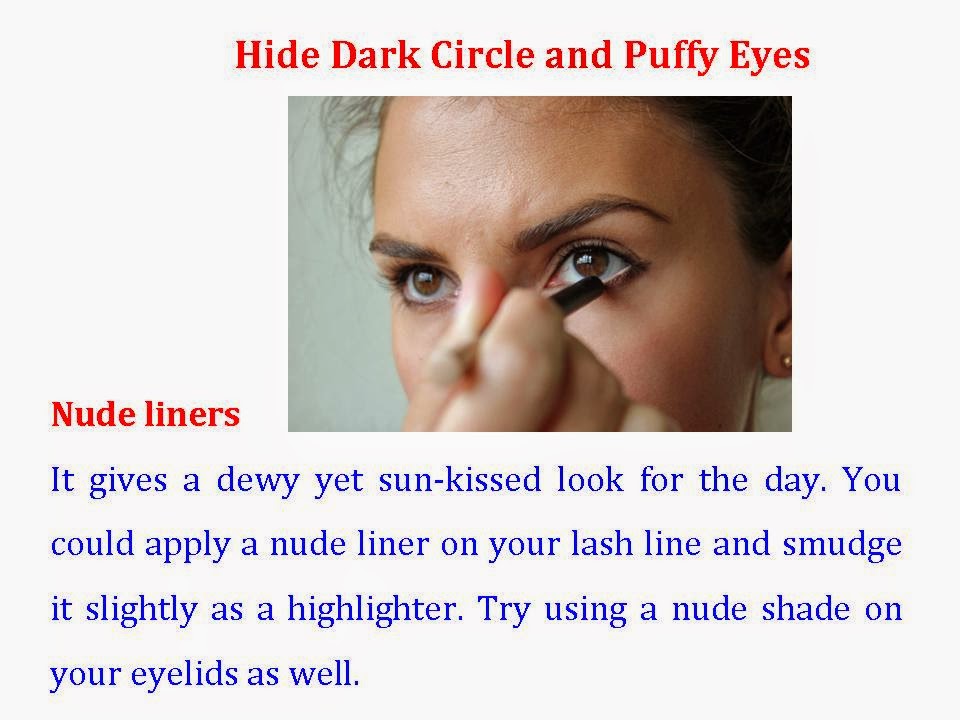 How to Hide Dark Circle and Puffy Eyes