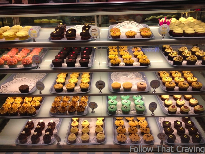 Follow that craving Cupcake craze Vanilla Cupcake Bakery