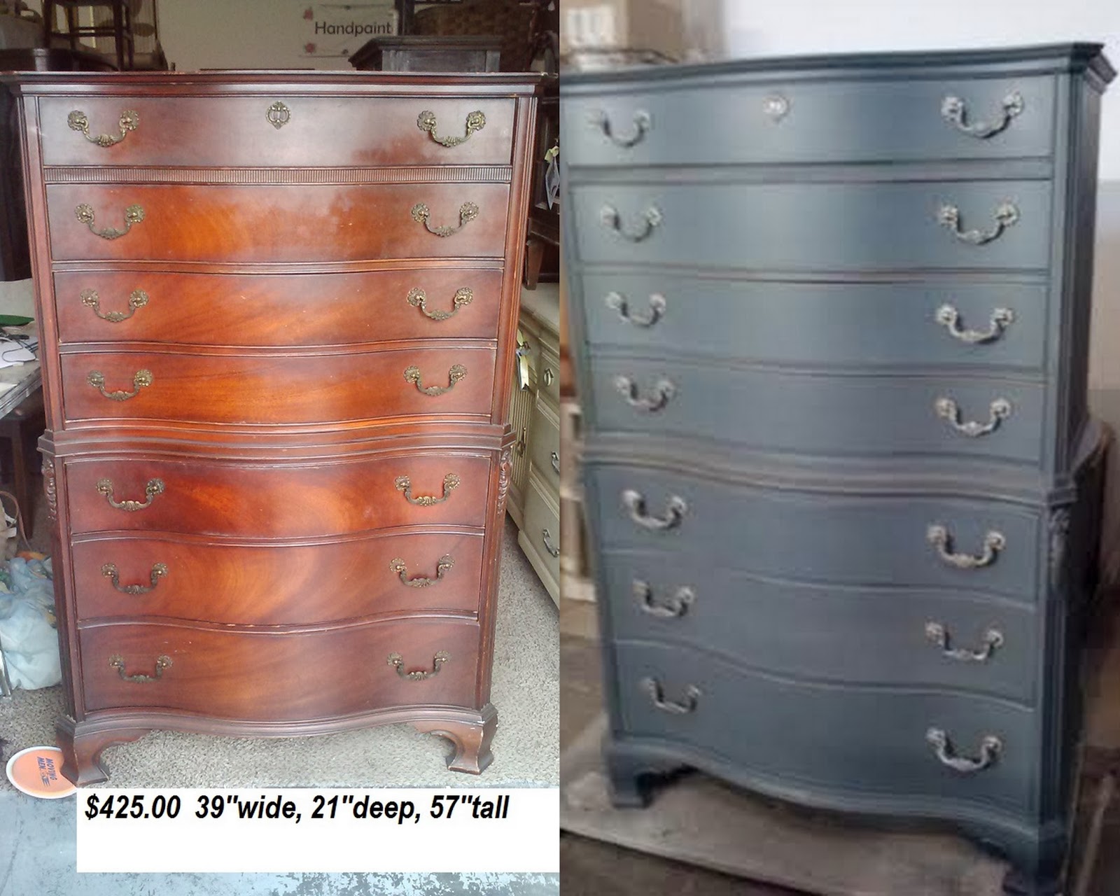 Handpainted Furniture Blog Shabby Chic Vintage Painted Transformations Vintage Painted Shabby Chic Furniture