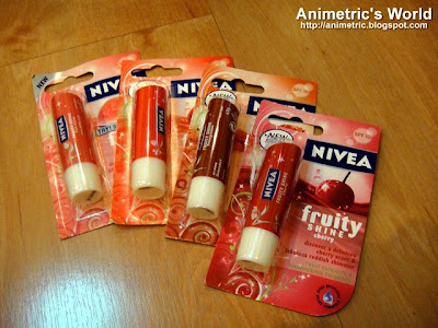 Nivea Fruity Shine lip balm