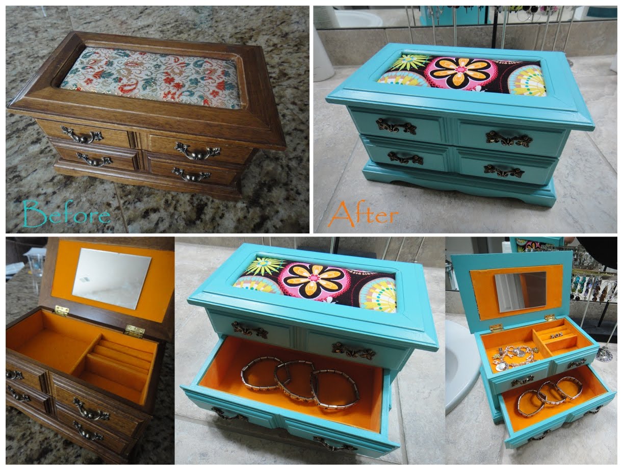 Worth Pinning Jewelry Box makeover