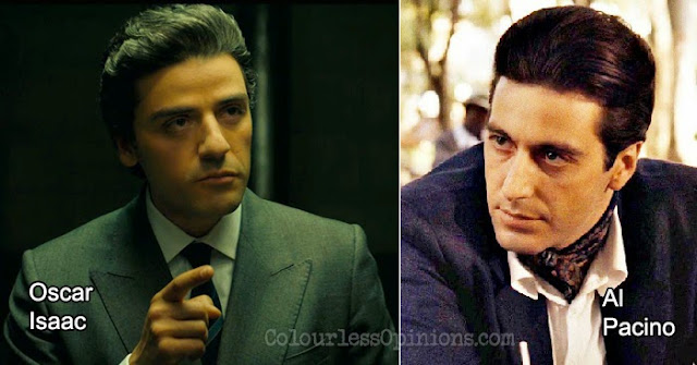 If anyone is shameless enough reboot 'The Godfather', Oscar Isaac should definitely be a part of it. Oscar Isaac Al Pacino A Most Violent Year Godfather