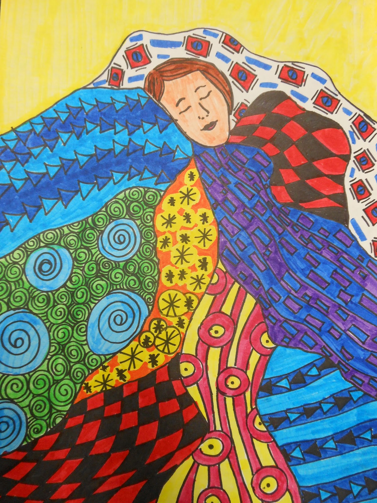 Line Art Quilt Pattern : Art to go line pattern crazy quilt
