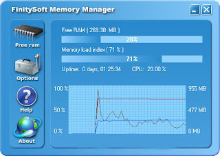 Mengoptimalkan Kinerja RAM dengan finitysoft memory | Mempercepat PC atau Laptop | Memperbaiki Laptop | Windows Lemot