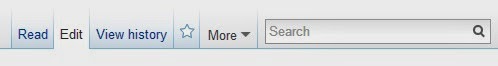Wikipedia edit tab Wikipedia edit tab