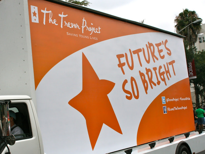 Trevor Project Future's Bright float