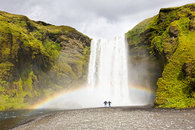 As belezas da Catarata de Skógafoss