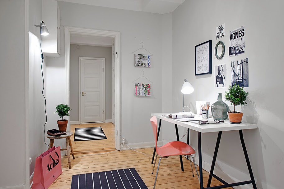 Cecilias inredning cecilias interiors: skrivbord i hall inspiration
