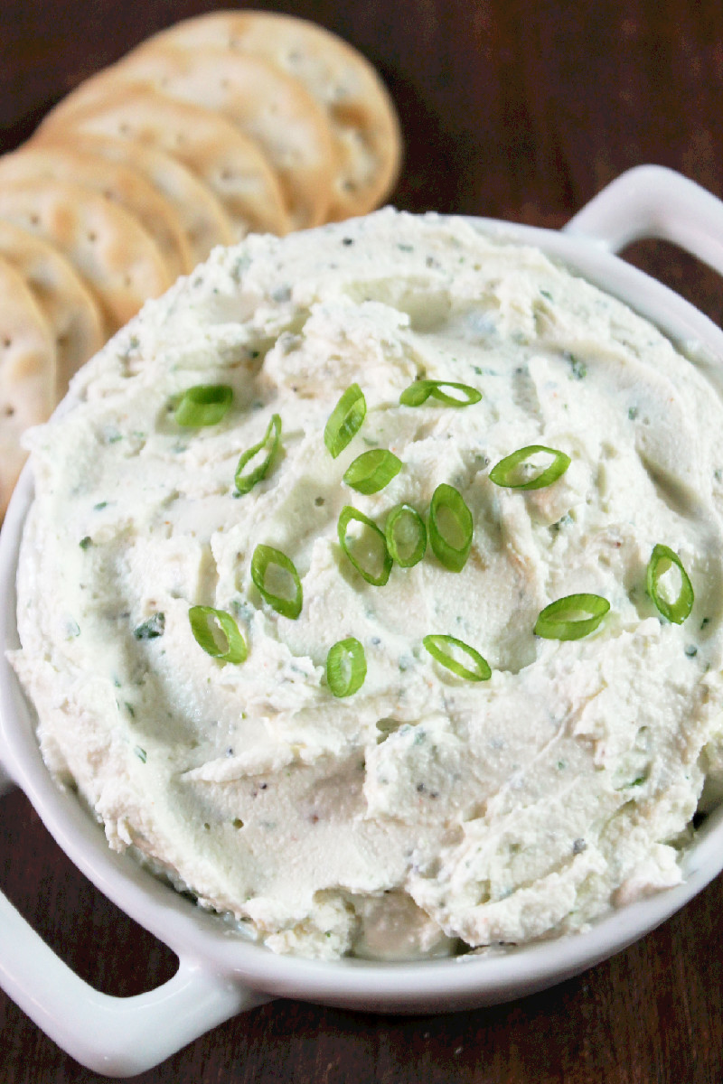 Not Quite a Vegan...? Whipped Goat Cheese Spread