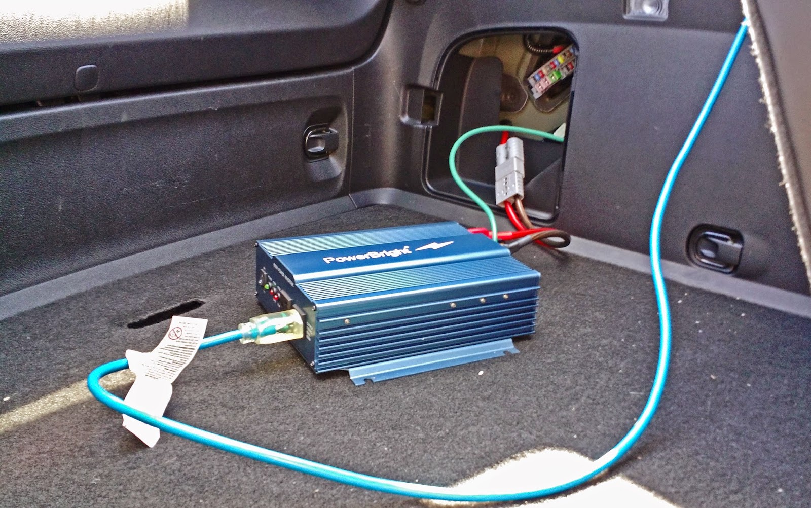 The EV Observatory First AC inverter field test