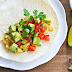 Scrambled Egg And Salsa Wrap