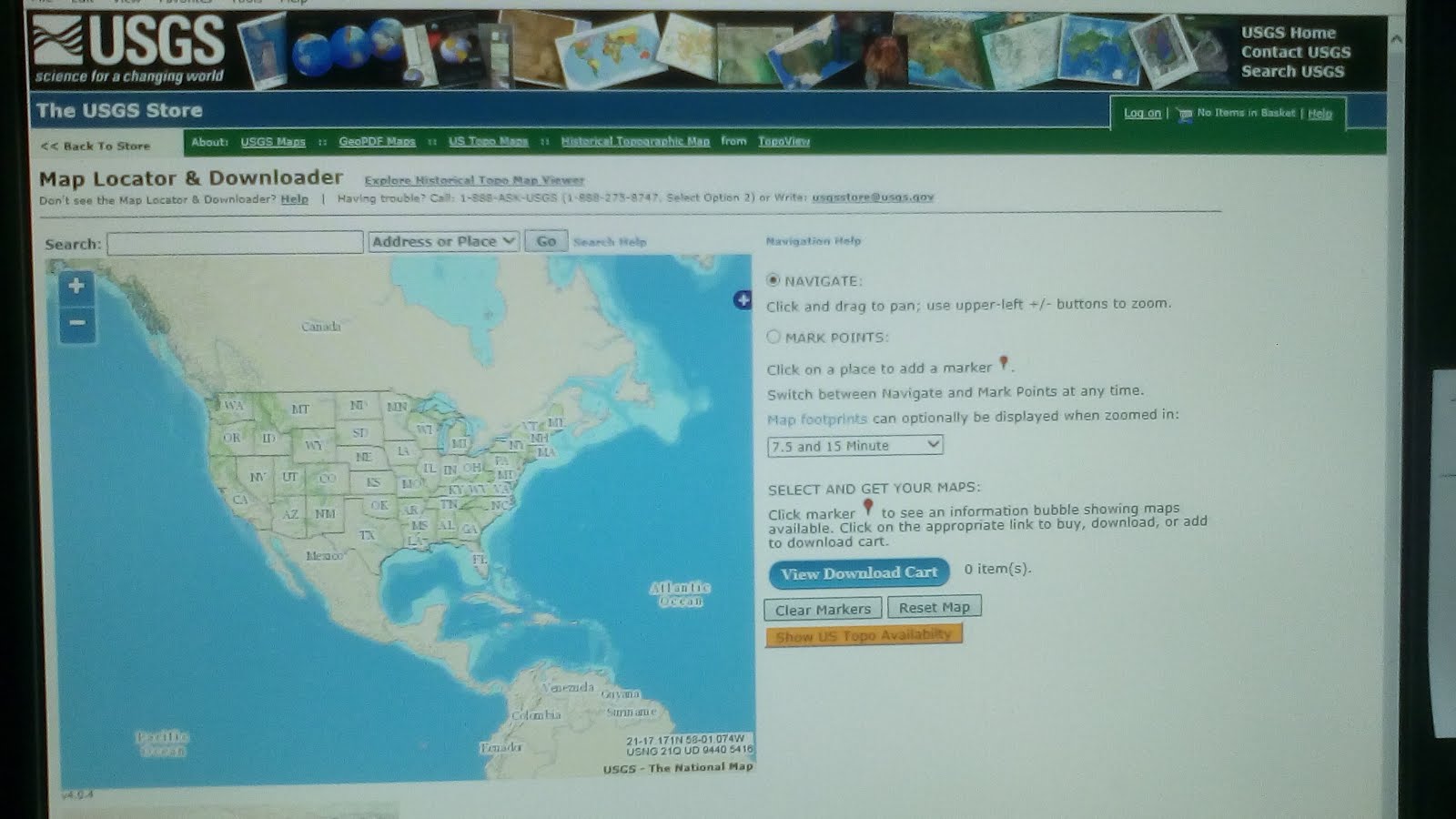 use your mouse to zoom into your area of interest on the map make sure that the navigate button on the right side of the page and the 7 5 and 15 minute use your mouse to zoom into your area of interest on the map make sure that the navigate button on the right side of the page and the 7 5 and 15 minute